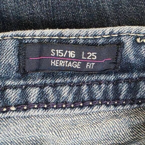 Vigoss Chelsea Heritage Fit Capri Jeans Sz 15/16 - Picture 6 of 9